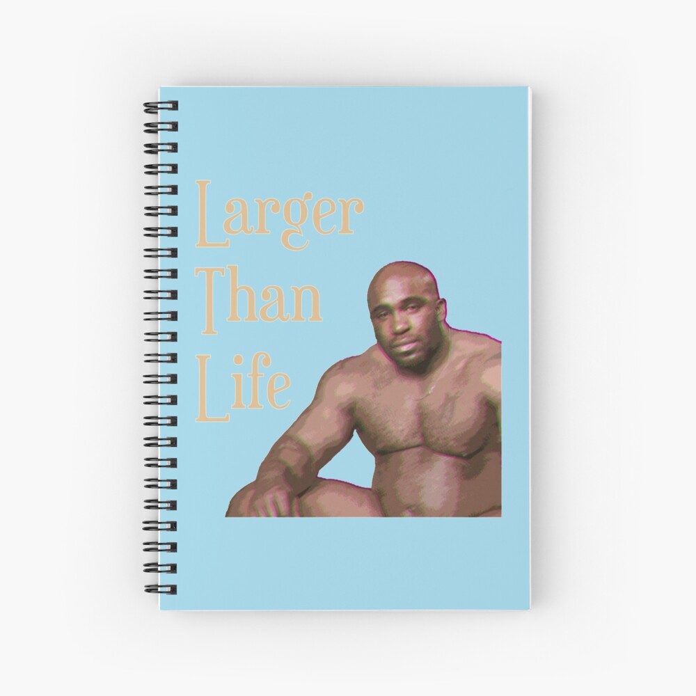 Barry Wood Meme Naked Black Guy Meme Spiral Notebook For Sale By Apollo Studio Redbubble