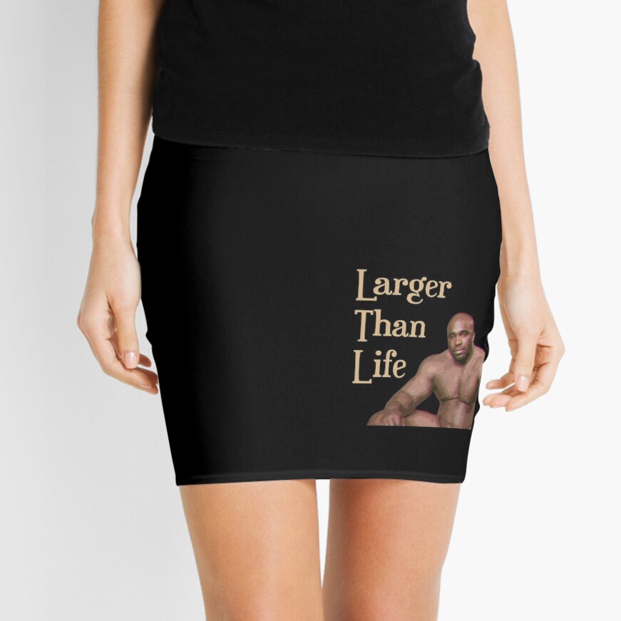 Barry Wood Meme Naked Black Guy Meme Mini Skirt By Apollo Studio