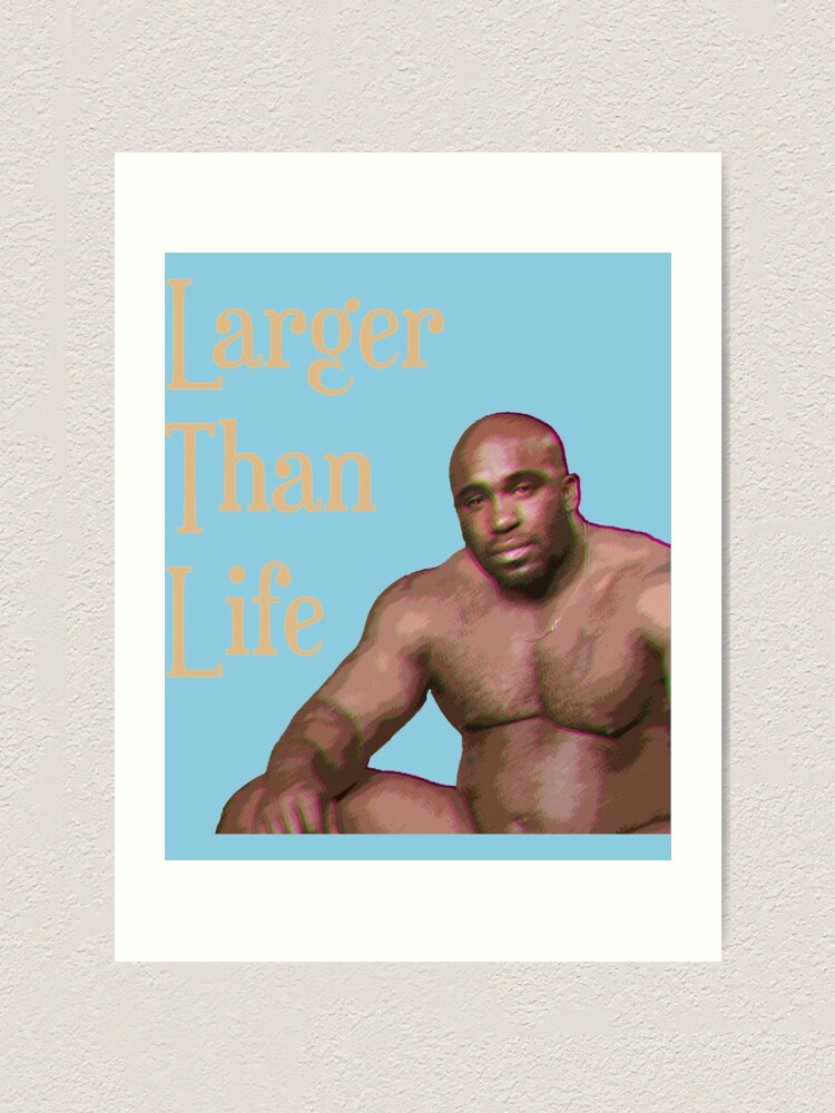 Barry Wood Meme Naked Black Guy Meme Art Print For Sale By Apollo Studio Redbubble