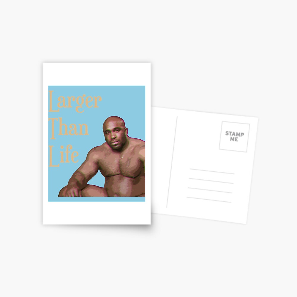 Barry Wood Meme Naked Black Guy Meme Postcard By Apollo Studio Redbubble