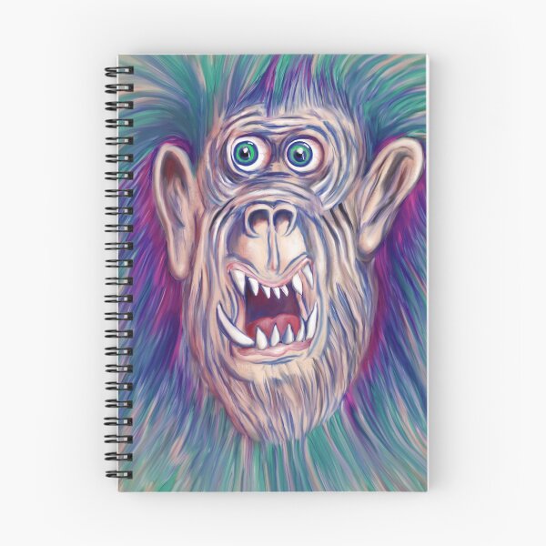 Item preview, Scared primate face designed and sold by Elnica.