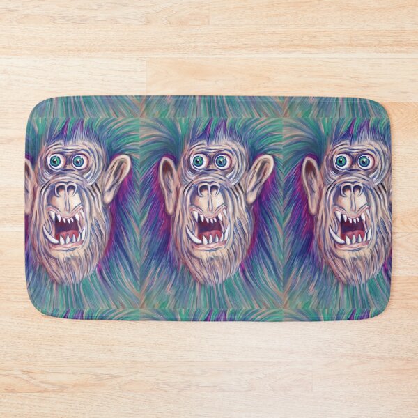 Item preview, Scared primate face designed and sold by Elnica.