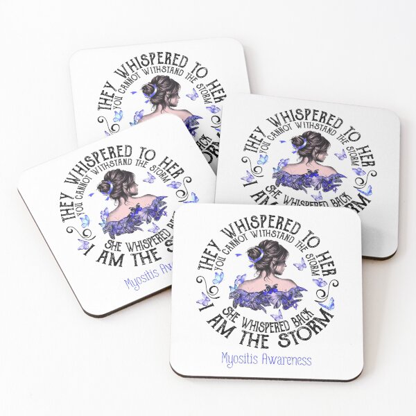 Item preview, Women Myositis Warrior I Am The Storm designed and sold by Grooffos.