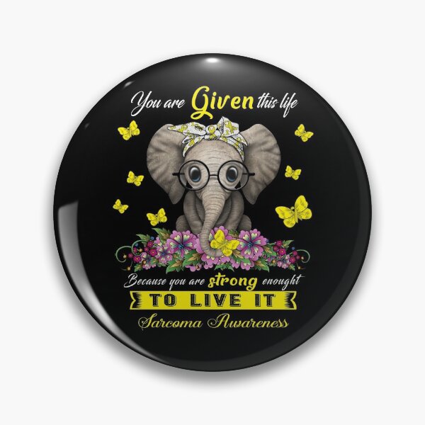 Item preview, Sarcoma Warrior Cute Elephant Lover Gifts designed and sold by Adropine.