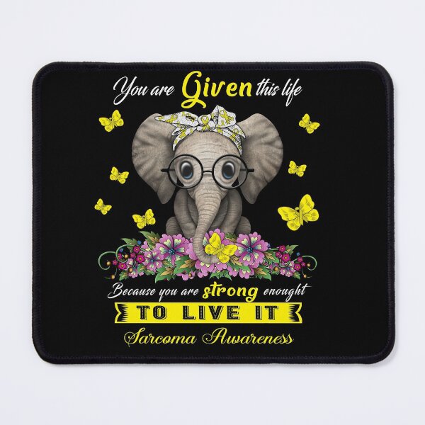 Item preview, Sarcoma Warrior Cute Elephant Lover Gifts designed and sold by Adropine.