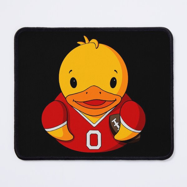 Item preview, Football Player Rubber Duck designed and sold by Alisha Ober Designs.