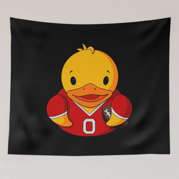 Item preview, Football Player Rubber Duck designed and sold by Alisha Ober Designs.