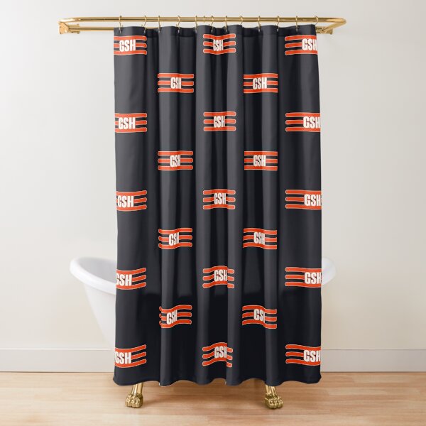 Lets Go Hawks Chicago Blackhawks Waterproof Polyester Bathroom Shower Curtain 