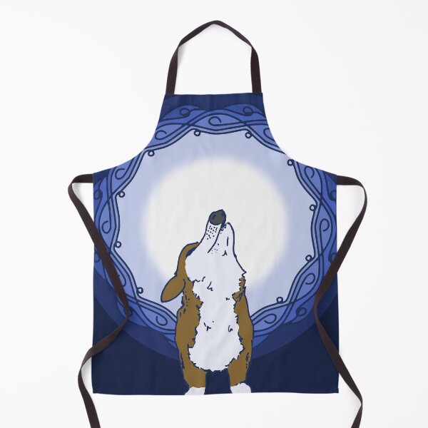 Item preview, Corgi Howling at the Moon designed and sold by MyThingNow.
