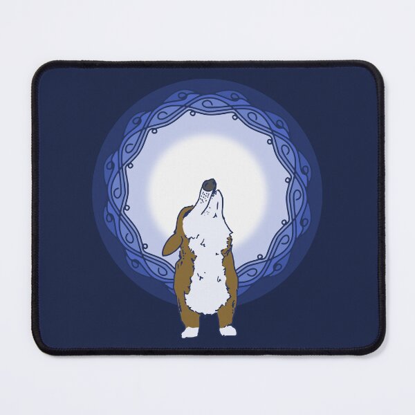 Item preview, Corgi Howling at the Moon designed and sold by MyThingNow.