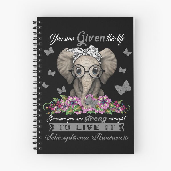 Item preview, Schizophrenia Warrior Cute Elephant Lover Gifts designed and sold by Adropine.