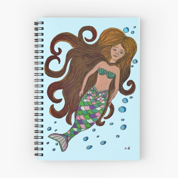Item preview, Mermaid with Bubbles designed and sold by LuvbuzzArt.