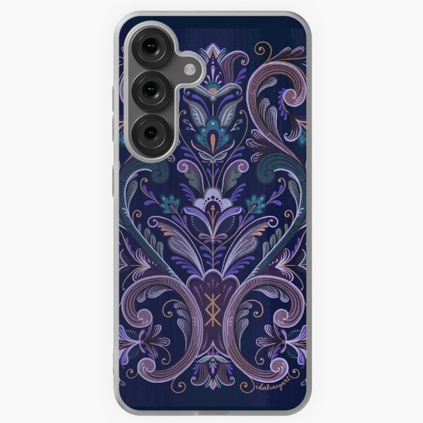 Item preview, Purple Protection Rosemaling designed and sold by idahay.