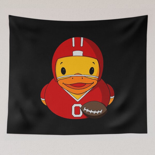 Item preview, Football Player Rubber Duck designed and sold by Alisha Ober Designs.