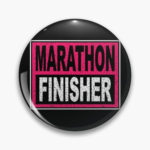 Item preview, Marathon Race Finisher - Fight Breast Cancer - Fresh Pink - Retro Skater Vision Wear designed and sold by Warhawk Designs.