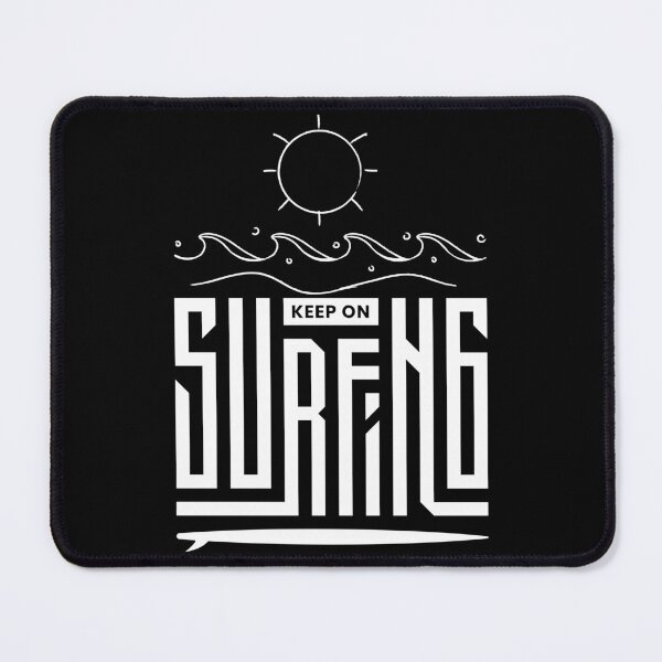 Item preview, Keep On Surfing Ocean Waves Summer Surfing Design designed and sold by Designs By YL.