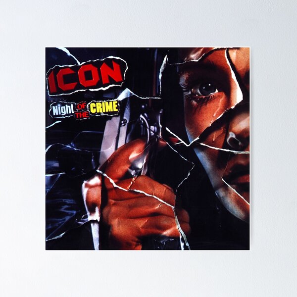 Item preview, Icon - Night of the Crime designed and sold by Redhead72.