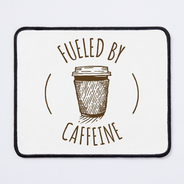 Item preview, Fueled By Caffeine | Good Coffee Is A Human Right | Hipster Coffee  designed and sold by kahossa93.