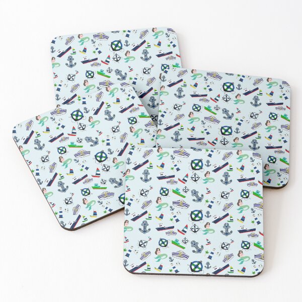Item preview, Nautical Pattern  designed and sold by MarcSabuncu.