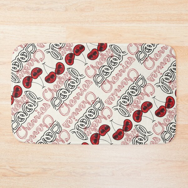 Item preview, Cool Cheeky Cherries With Typography © fatfatin designed and sold by fatfatin.
