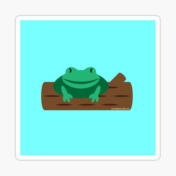 Frog On A Log | If I Were A Frog | Twenty Four Wild Sticker