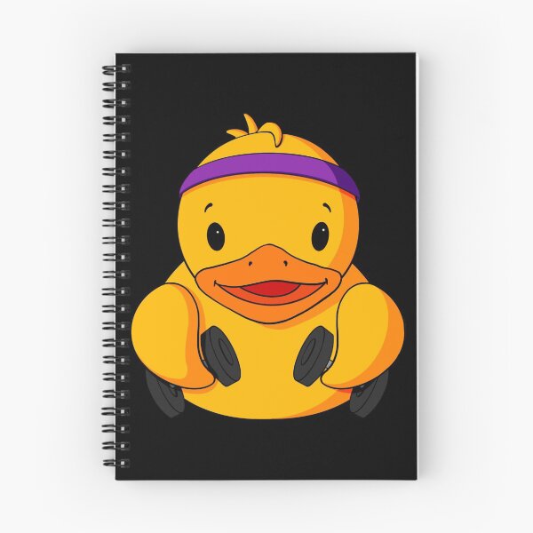 Item preview, Workout Rubber Duck designed and sold by Alisha Ober Designs.
