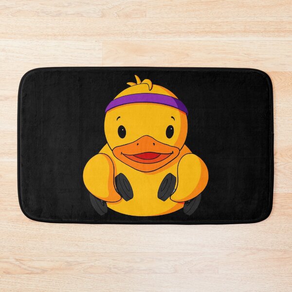 Item preview, Workout Rubber Duck designed and sold by Alisha Ober Designs.