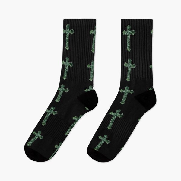 Item preview, Leaf Print Cross designed and sold by StoicQuotes.