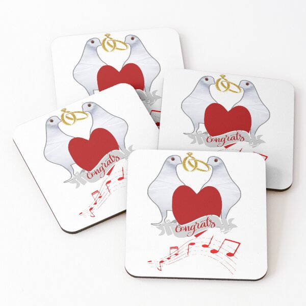 Item preview, Doves & congrats designed and sold by aldona.