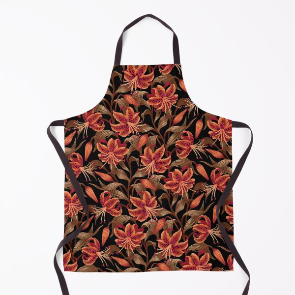 Item preview, Tiger Lily - Orange Black designed and sold by Andrea Muller.