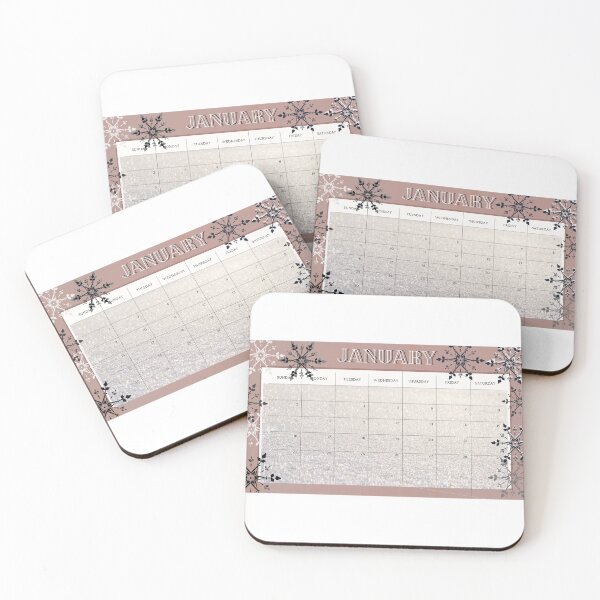 Item preview, January Organizer and Calendar 2022 print out  designed and sold by Megan Nicole Czerwinski.