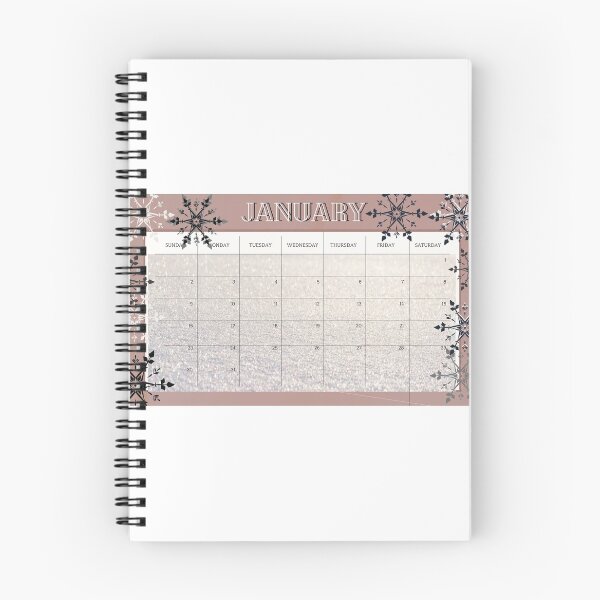 Item preview, January Organizer and Calendar 2022 print out  designed and sold by Megan Nicole Czerwinski.