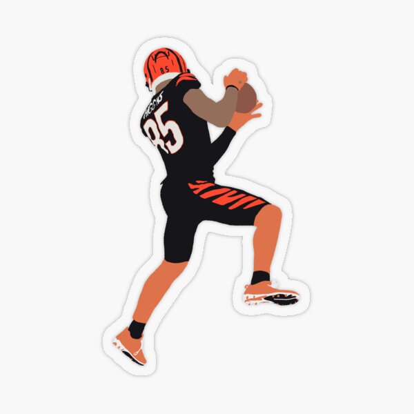 TEE HIGGINS Sticker for Sale by RB941