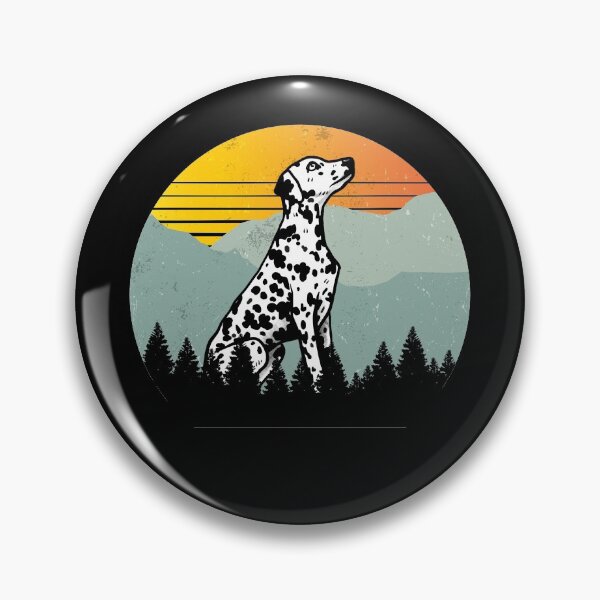 Item preview, Vintage Retro Sun Dalmatian Dog Gift  designed and sold by Guarddogdrive.