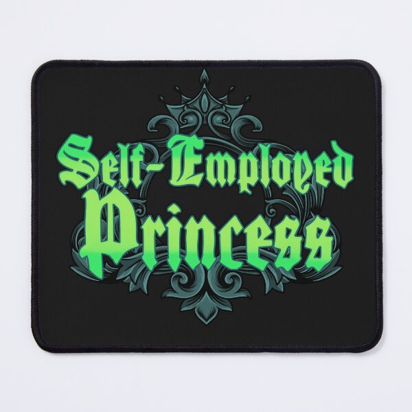 Item preview, Self-Employed Princess - Dark Crown Green designed and sold by Chubuter.