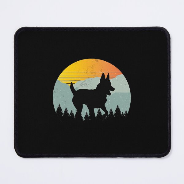 Item preview, Vintage Retro Sun Dutch Shepherd Dog Gift designed and sold by Guarddogdrive.