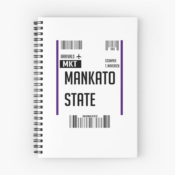 Item preview, Mankato State Boarding Pass  designed and sold by Becca Miller.
