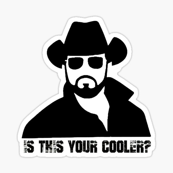 "Send Rip Is This Your Cooler" Sticker for Sale by JessicaByAgha