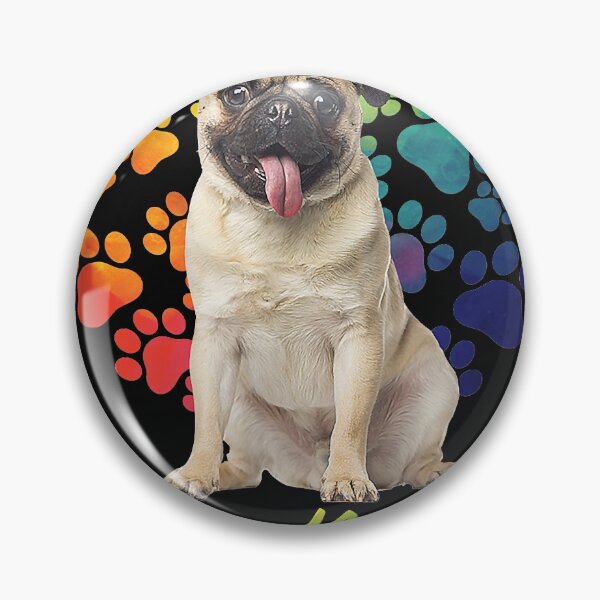 Item preview, Pug Mama Funny Pug Lover Dog Paw Heart T-Shirt.png designed and sold by PhilipSimmerer.