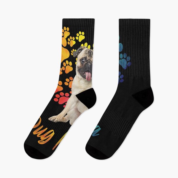 Item preview, Pug Mama Funny Pug Lover Dog Paw Heart T-Shirt.png designed and sold by PhilipSimmerer.