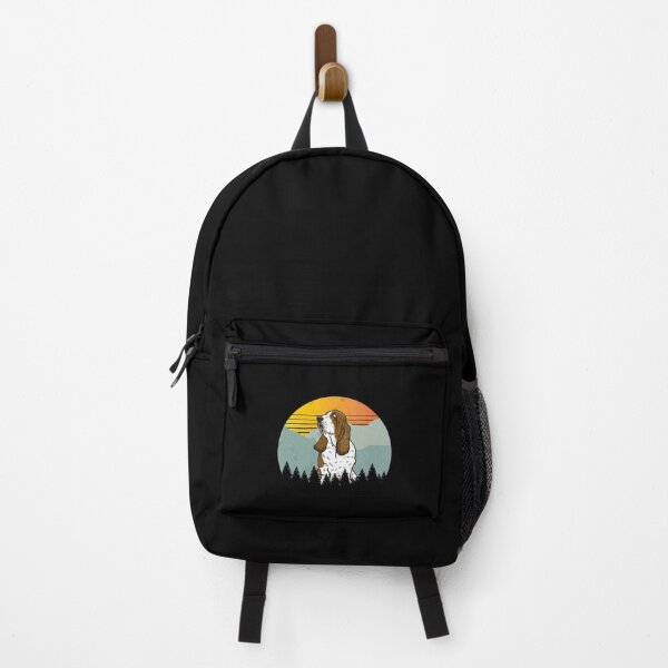 Item preview, Retro Sun Basset Hound Dog Gift designed and sold by Guarddogdrive.