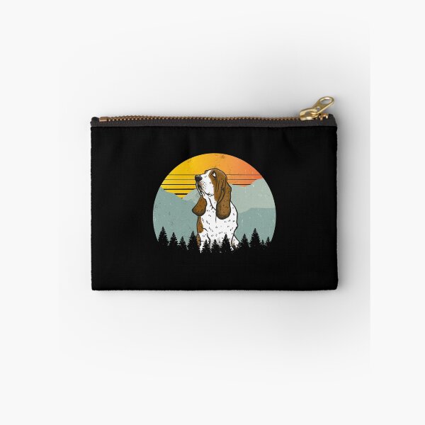 Item preview, Retro Sun Basset Hound Dog Gift  designed and sold by Guarddogdrive.