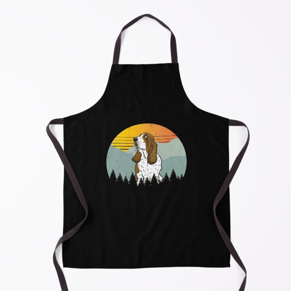Item preview, Retro Sun Basset Hound Dog Gift designed and sold by Guarddogdrive.