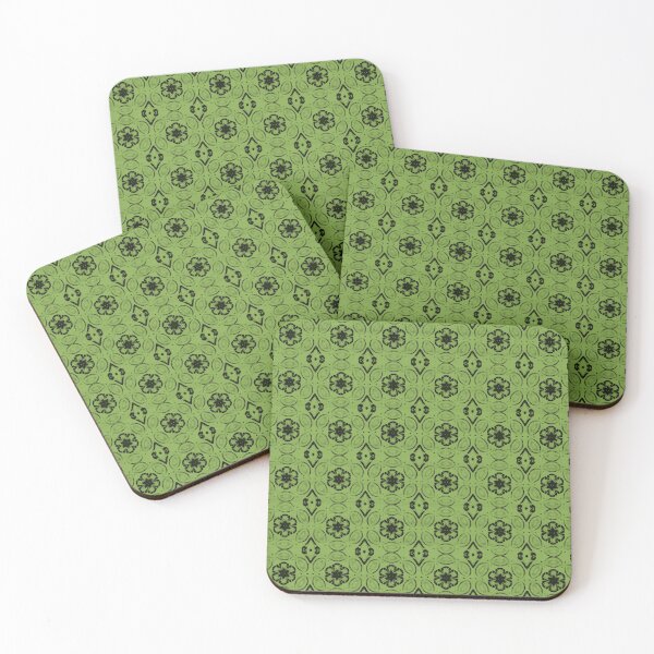 Item preview, Greenery Floral Geometric Pattern designed and sold by SaraValor.
