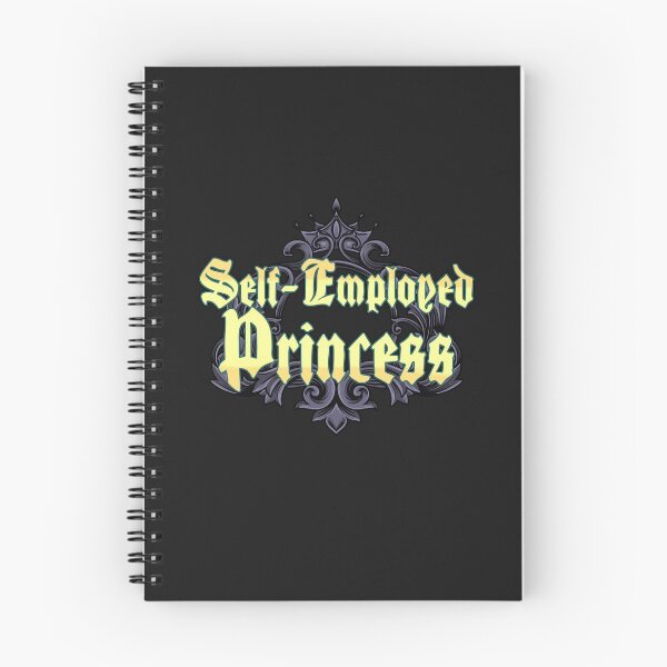 Item preview, Self-Employed Princess - Dark Crown Light Yellow designed and sold by Chubuter.