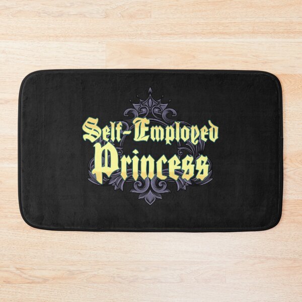 Item preview, Self-Employed Princess - Dark Crown Light Yellow designed and sold by Chubuter.