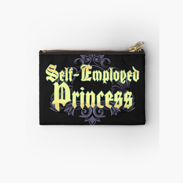 Item preview, Self-Employed Princess - Dark Crown Light Yellow designed and sold by Chubuter.