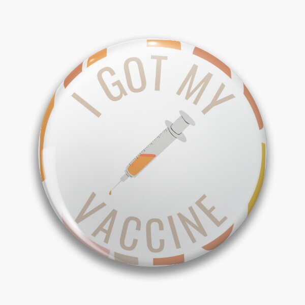 Item preview, Orange Vaccine Sticker designed and sold by courtice.