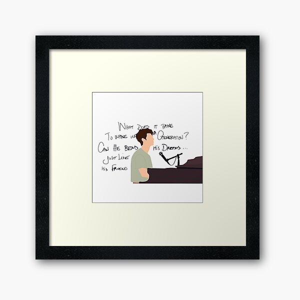 Vista previa del artículo con la obra «Miedo o amor», diseñado y vendido por madebymich.