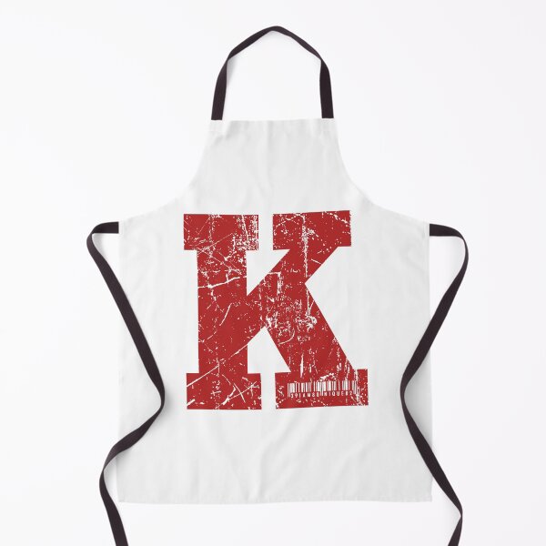 Item preview, Red Grunge Monogram Letter "K" I Am Unique designed and sold by SunnyStreet.
